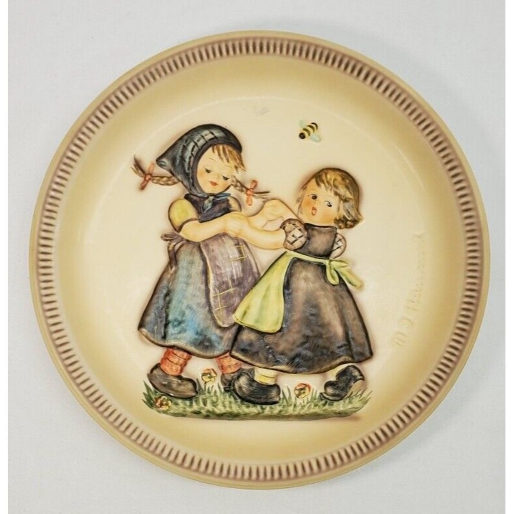 VTG 1980 "SPRING DANCE" HUMMEL ANNIVERSARY 10" PLATE GOEBEL RODENTAL W. GERMANY
